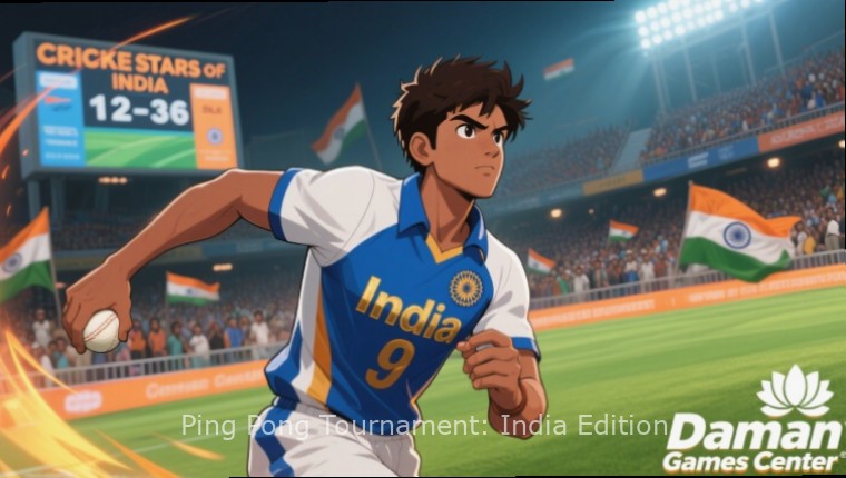 Desi Table Tennis Champs Gameplay Desi Table Tennis Champs gameplay screenshot showing Indian players in traditional attire playing table tennis with Desi Table Tennis Champs watermark