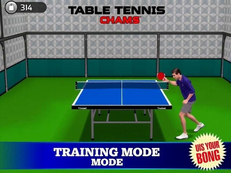 Desi Table Tennis Champs Training Mode Desi Table Tennis Champs training mode screenshot with Desi Table Tennis Champs watermark